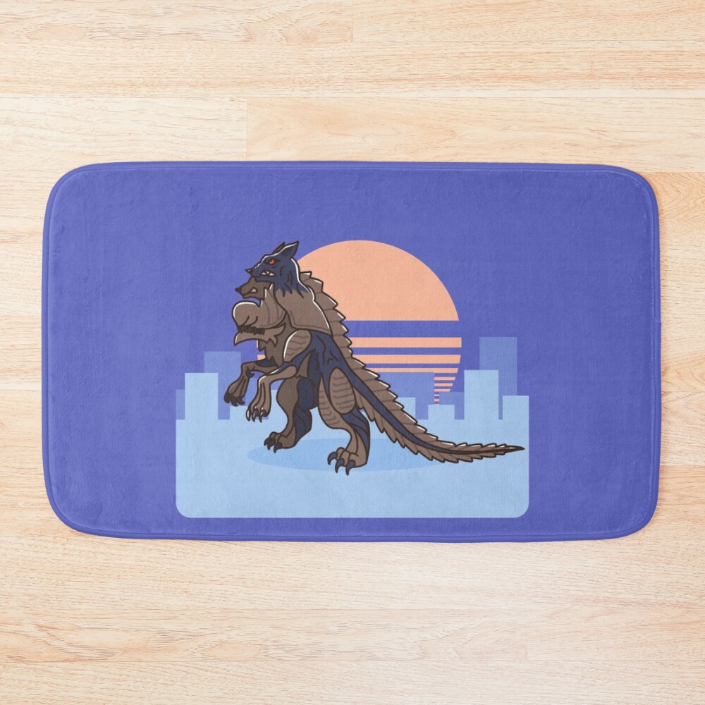 Ultraman Galberos Bath Mat