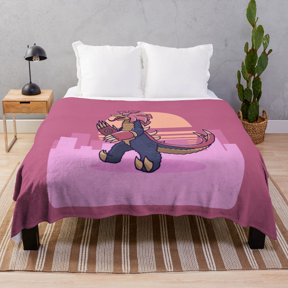 Ultraman Mogusion Throw Blanket