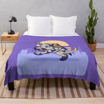 Ultraman Gubila Throw Blanket