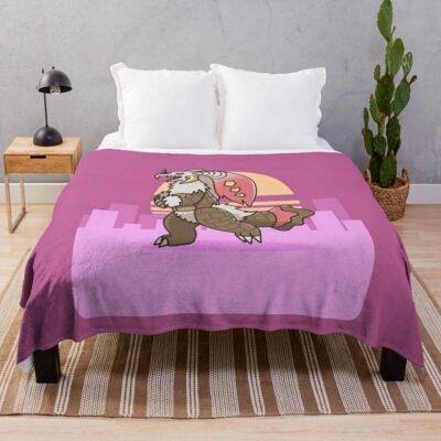 Ultraman Lunaticks Throw Blanket