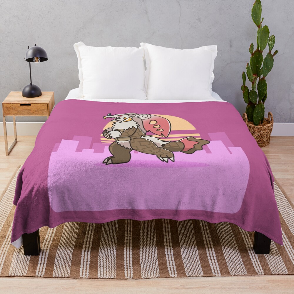 Ultraman Lunaticks Throw Blanket