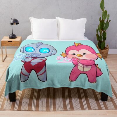 Ultraman Rising Throw Blanket