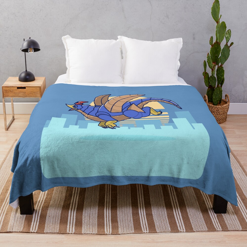 Ultraman Lidorias Throw Blanket