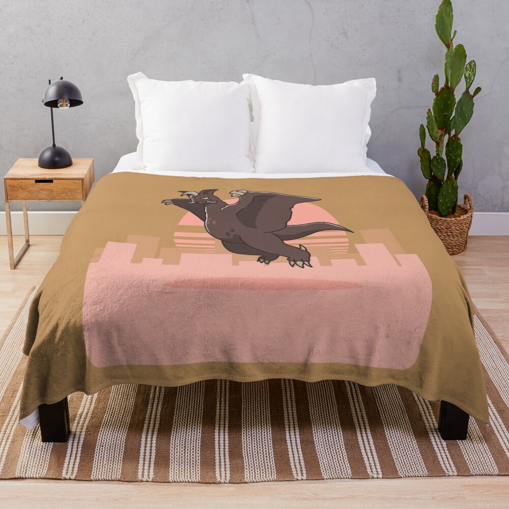 Ultraman Chandlar Throw Blanket