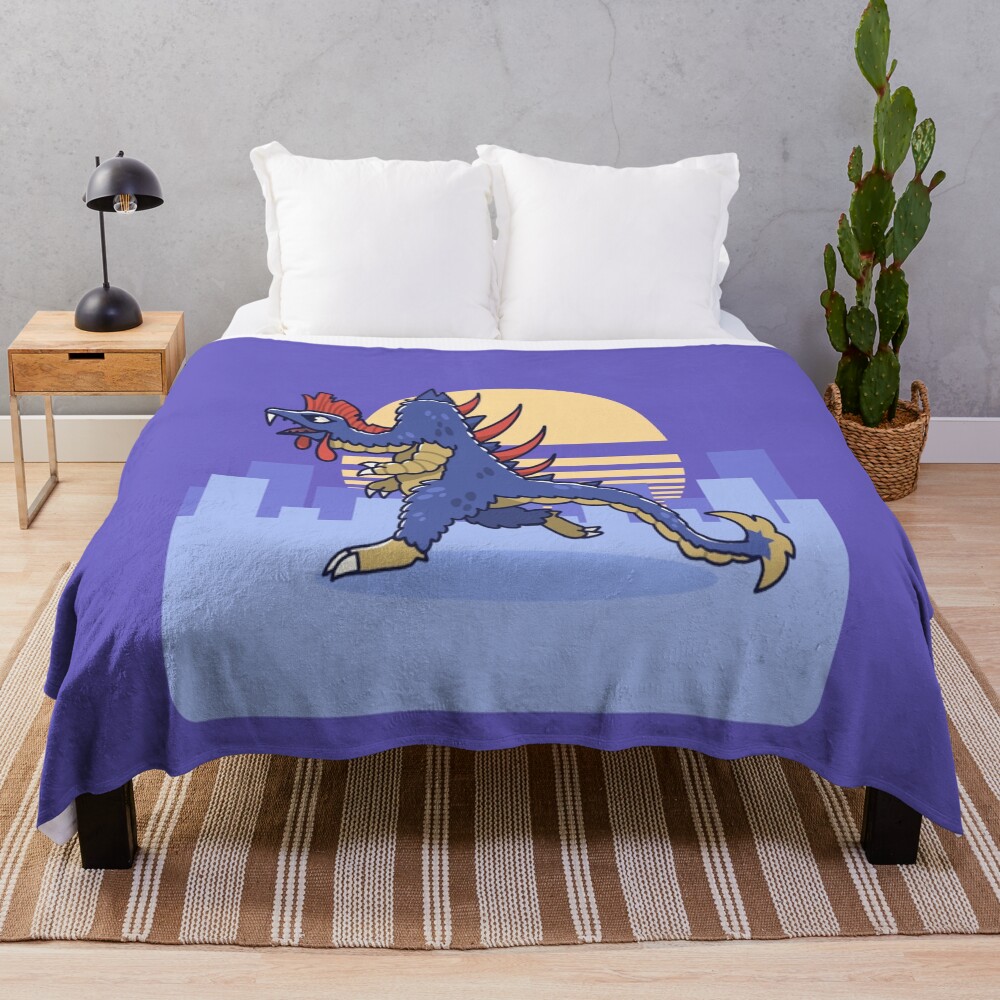 Ultraman Femigon Throw Blanket