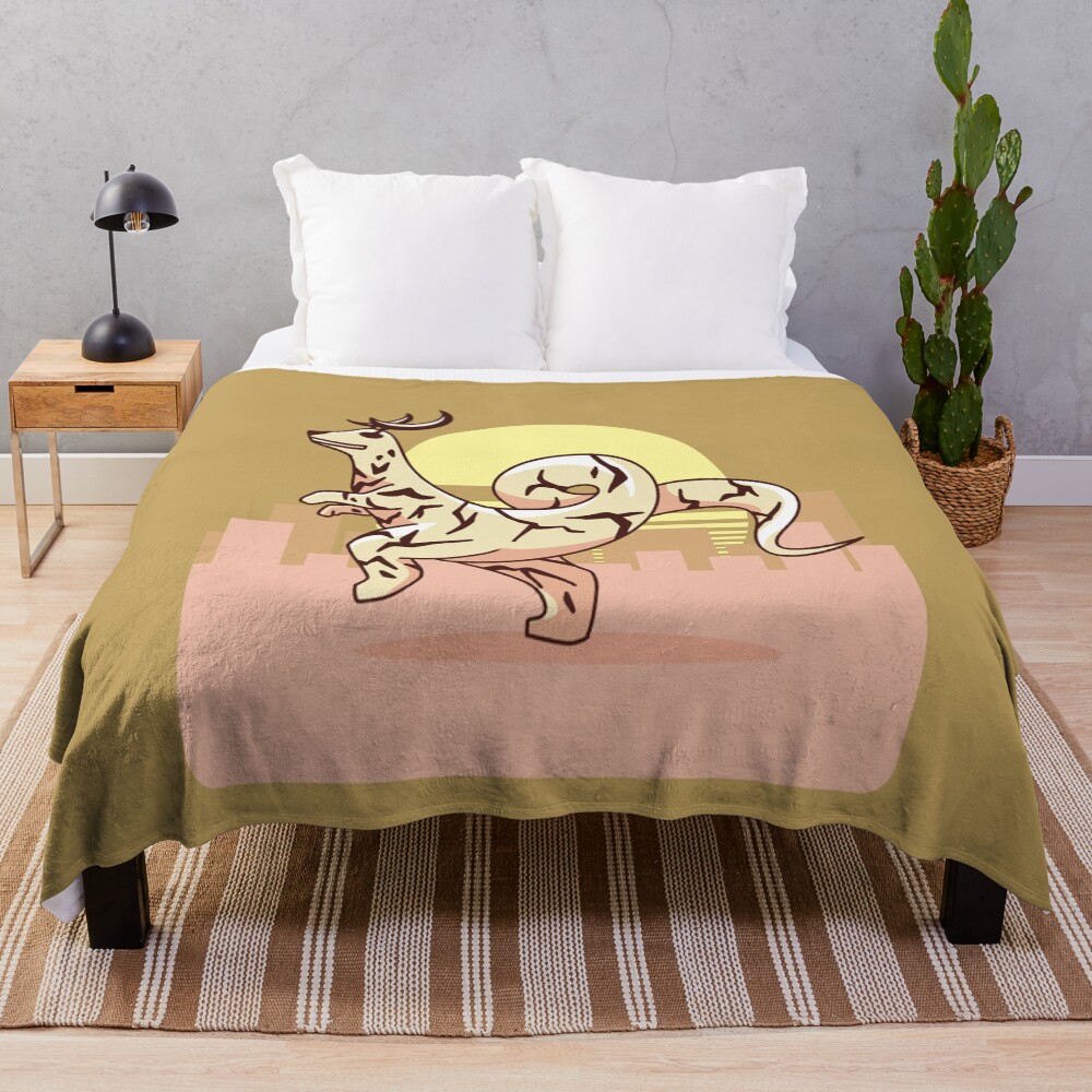 Ultraman Eleking Throw Blanket