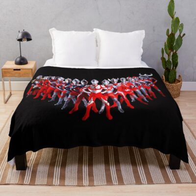 Ultramen Rare Exclusive Throw Blanket