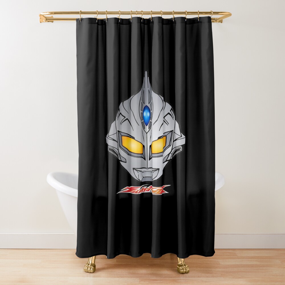 Ultraman Max Fanart Head Classic Shower Curtain