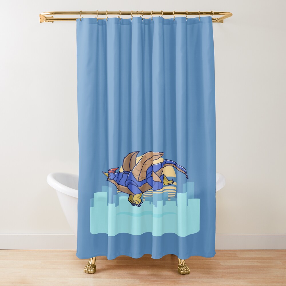 Ultraman Lidorias Shower Curtain