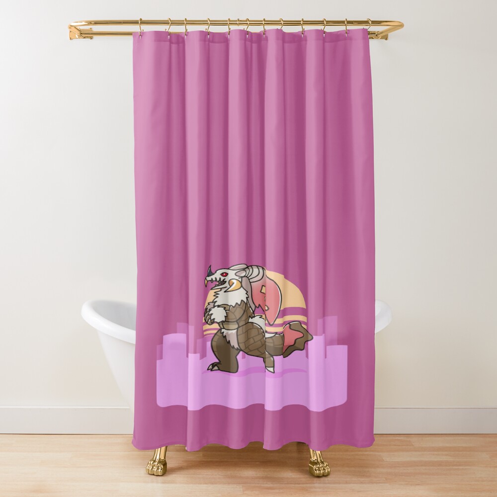 Ultraman Lunaticks Shower Curtain