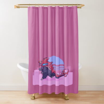 Ultraman Shagong Shower Curtain