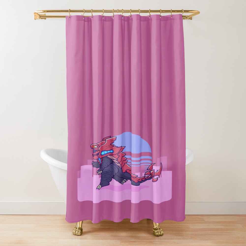 Ultraman Shagong Shower Curtain
