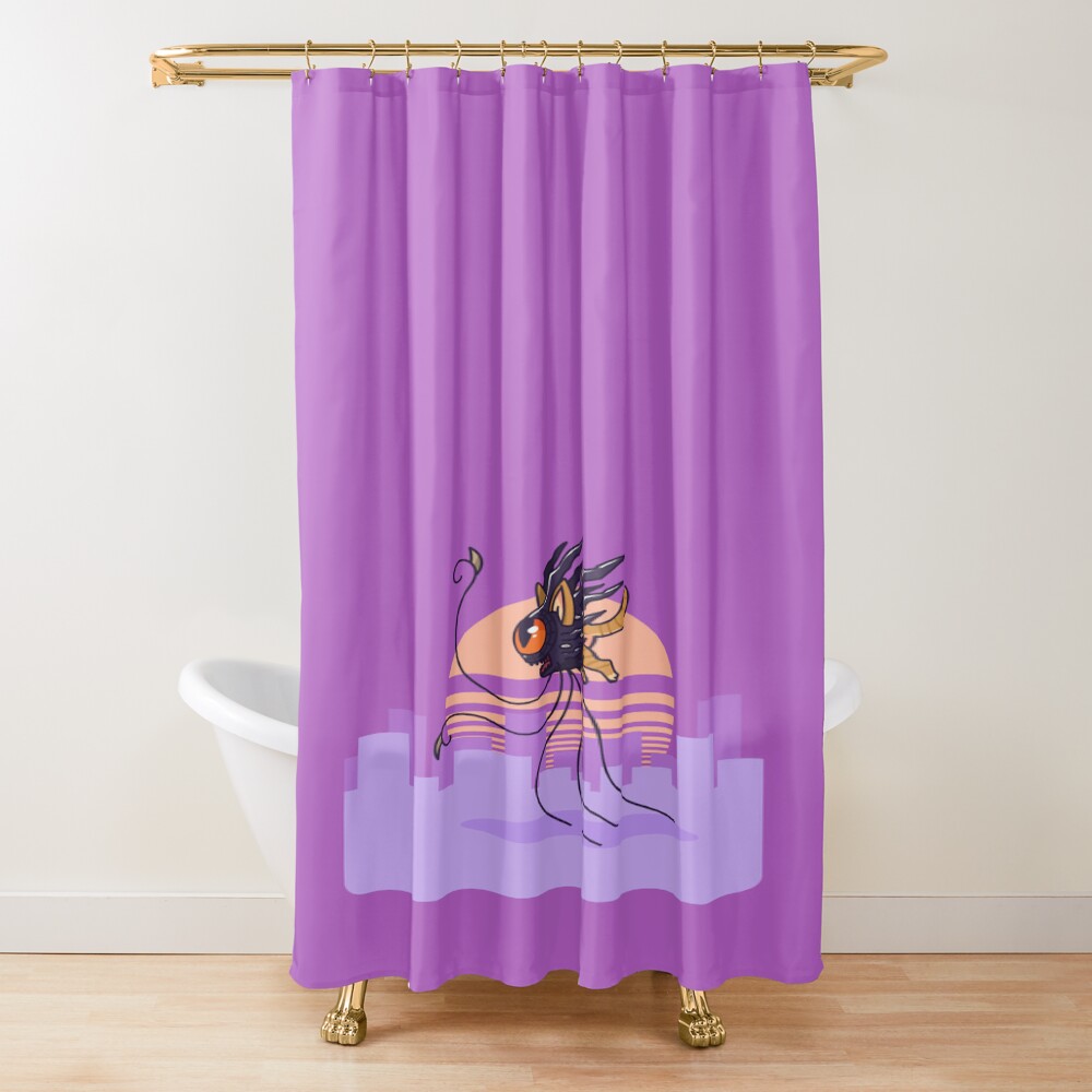 Ultraman Mu Shower Curtain
