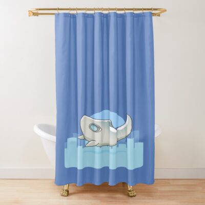 Ultraman Gavadon Shower Curtain