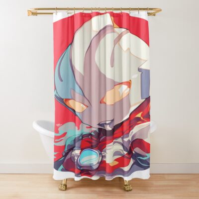 The Ultraman A Shower Curtain