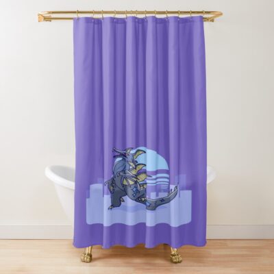 Ultraman Zoa Muruchi Shower Curtain
