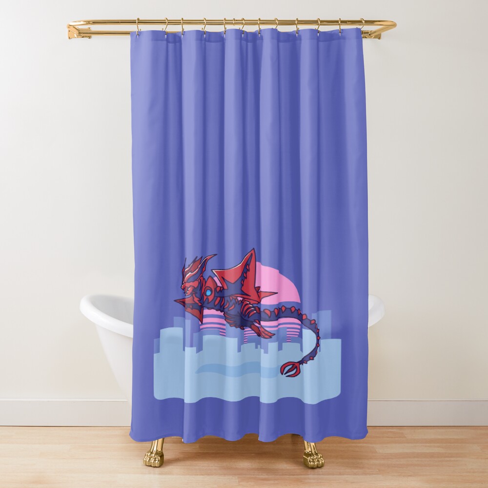 Ultraman Arigera Shower Curtain