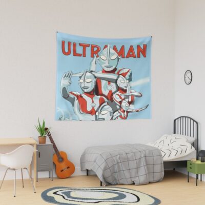 Ultraman Sky Blue Tapestry