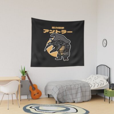 Magnetic Kaiju Antlar Chibi Style Kawaii Tapestry