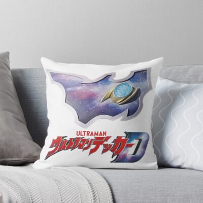 Ultraman Decker Flash Type Japan Essential Throw Pillow