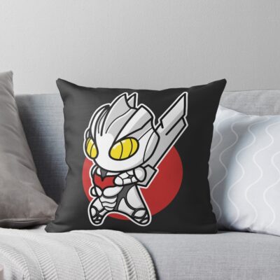Ultraman Noa Chibi Style Kawaii Throw Pillow