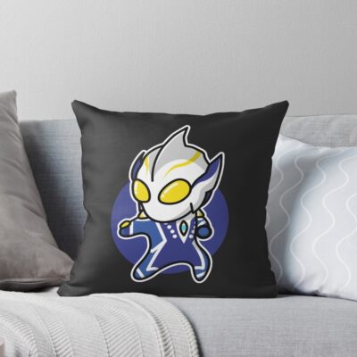 Ultraman Hikari Chibi Style Kawaii Throw Pillow
