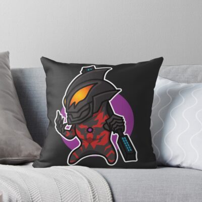 Ultraman Belial Chibi Style Kawaii Throw Pillow
