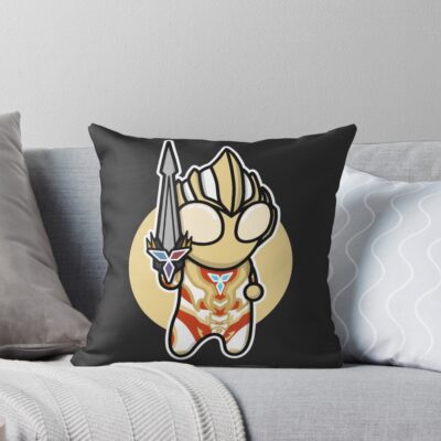 Glitter Trigger Eternity Chibi Style Kawaii Throw Pillow
