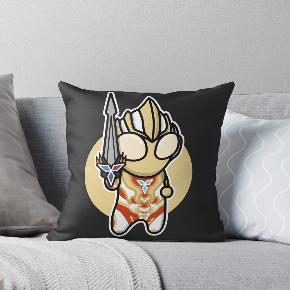 Glitter Trigger Eternity Chibi Style Kawaii Throw Pillow